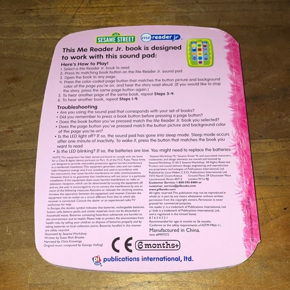 Sesame Street Me Reader Jr. Book Set - great books & can work with a sound pad - Picture 8 of 16